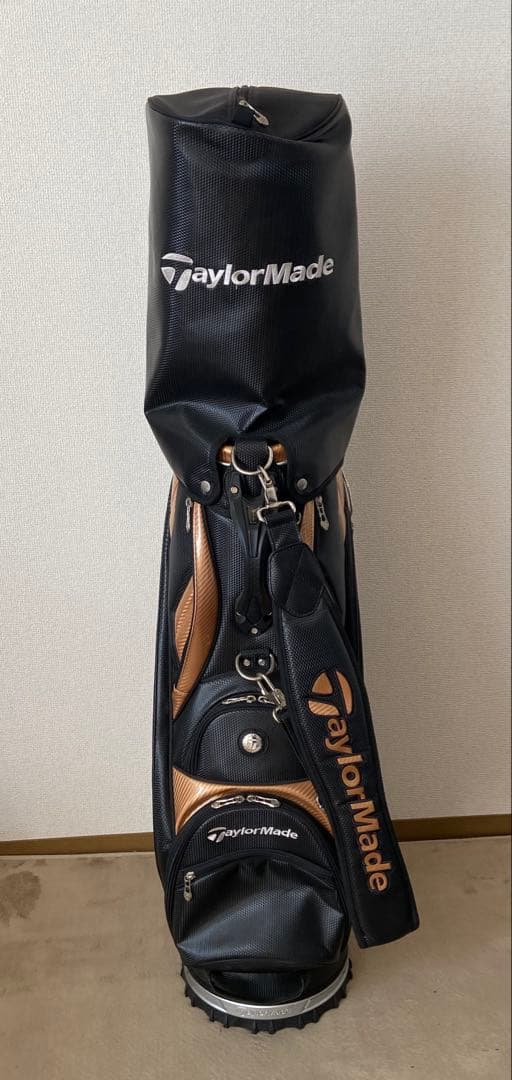 TaylorMade テーラーメイド キャディバッグ ブラック ブラウン