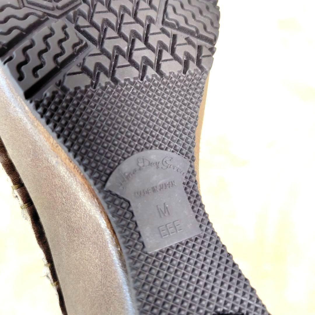 未使用級 ヒナデイグリーン ブーティサンダル グラディエーター バックジップ