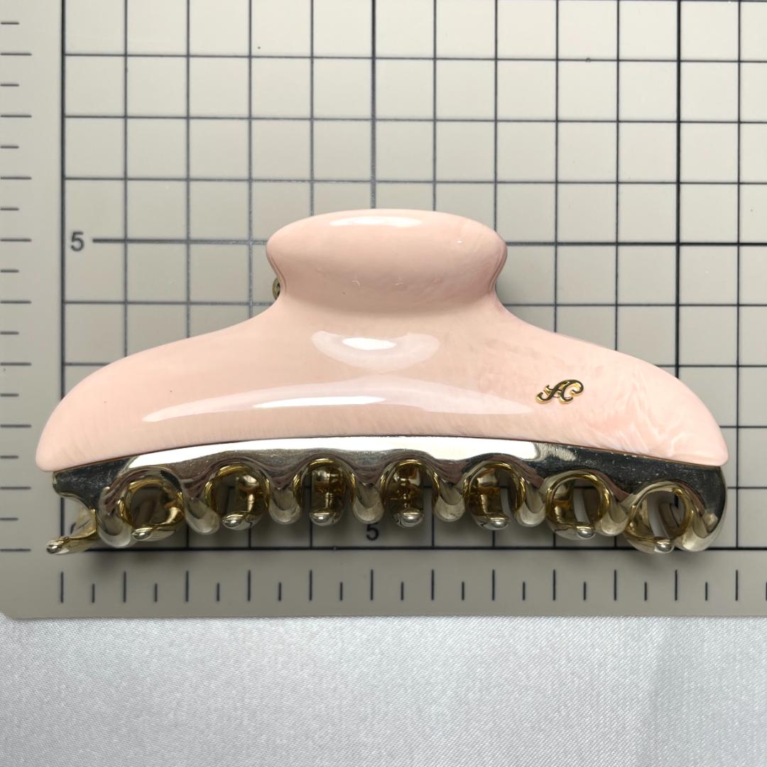 acca アッカ ヘアクリップ ピンク＆ゴールド ラージ ヘアアクセサリー