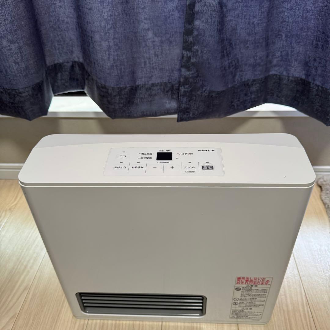 【美品】ノーリツ ガスファンヒーター GFH-2406S 2021年製 大阪ガス