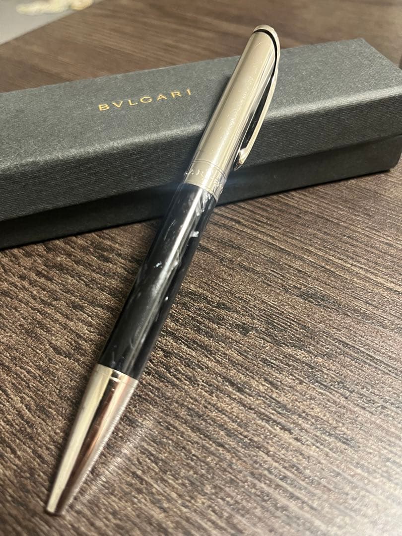 ブルガリ BVLGARI ボールペン 黒