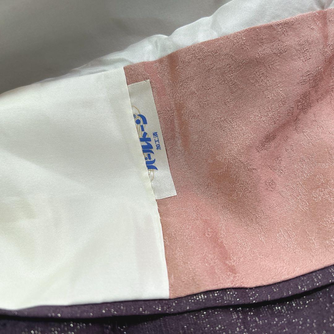 訪問着フルセット　辻ヶ花　翠山　着物　裄丈70 徳永憲峯　豪華　逸品　金通し　紫