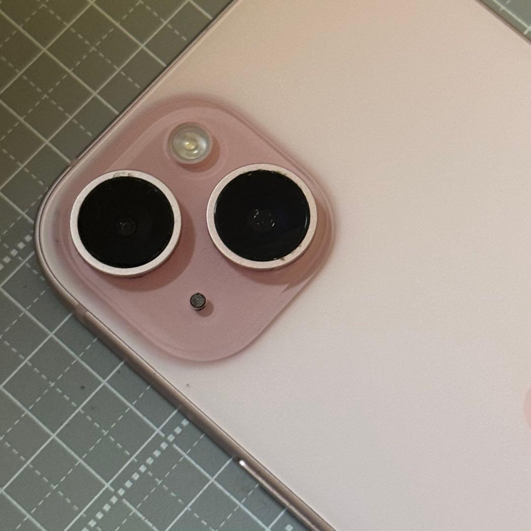 iPhone15 128GB ピンク バッテリー 88%