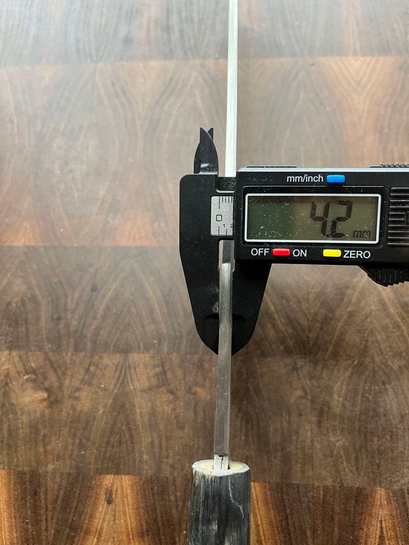 正本 総本店 薄刃 包丁 玉白鋼 195mm 和包丁　本職　白紙