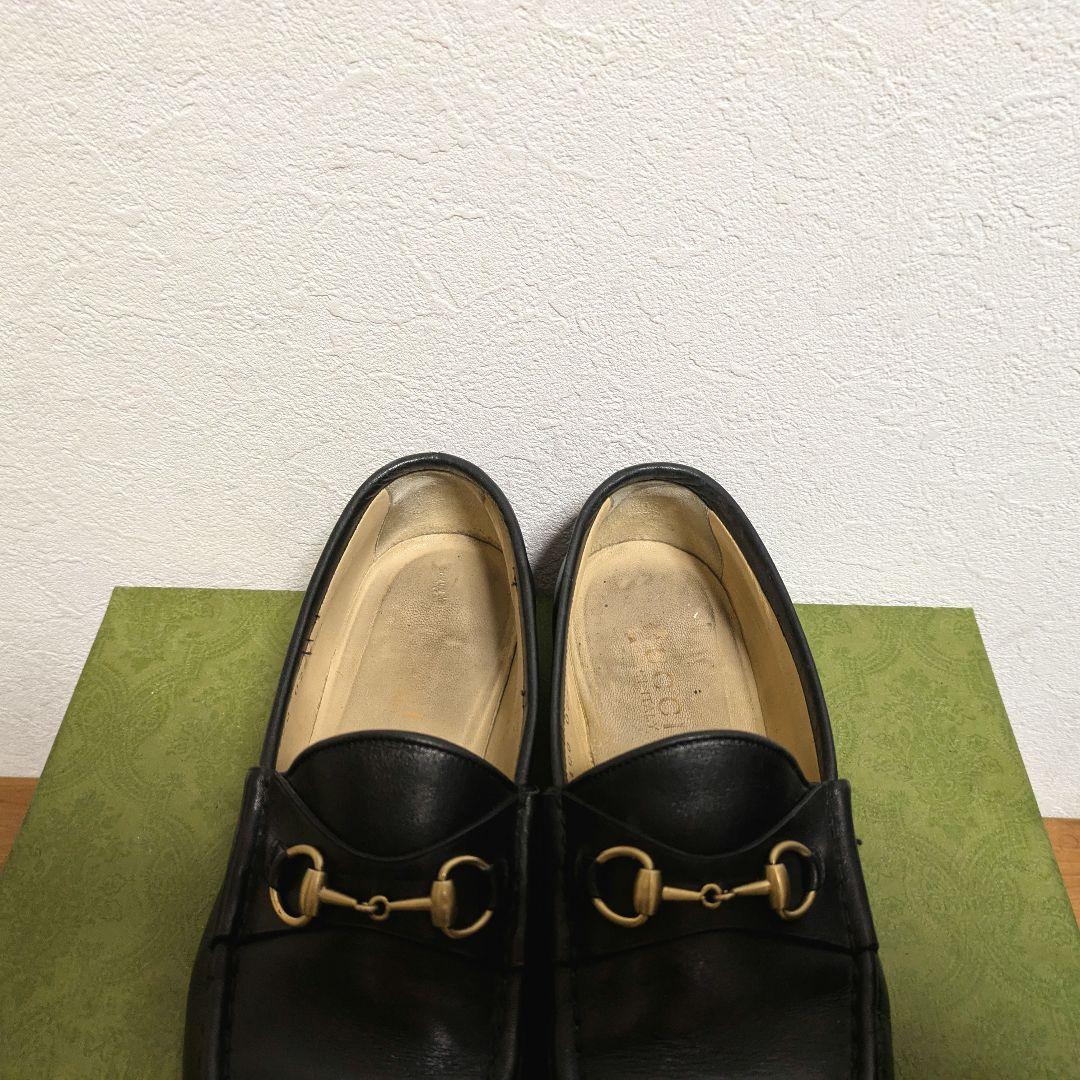 あ*や様 GUCCI　ホースビットローファー　黒　37 1/2