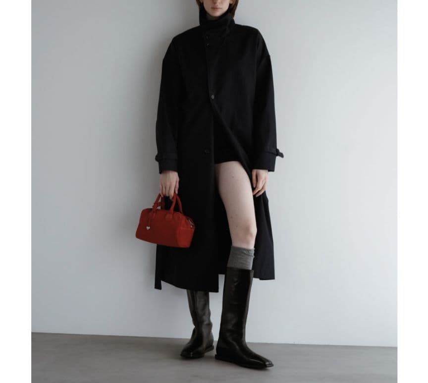 【試着のみ新品】24.5cm studio doe ロングブーツ ブラック黒39