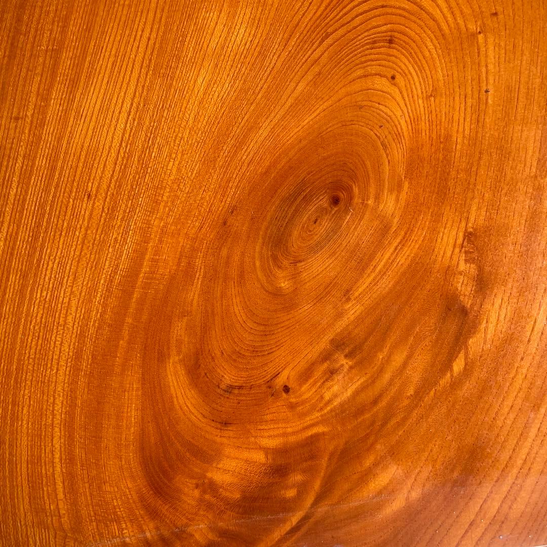 【銘木】欅 無垢一枚板 センターテーブル 注文品 特注品 珍品 昭和レトロ