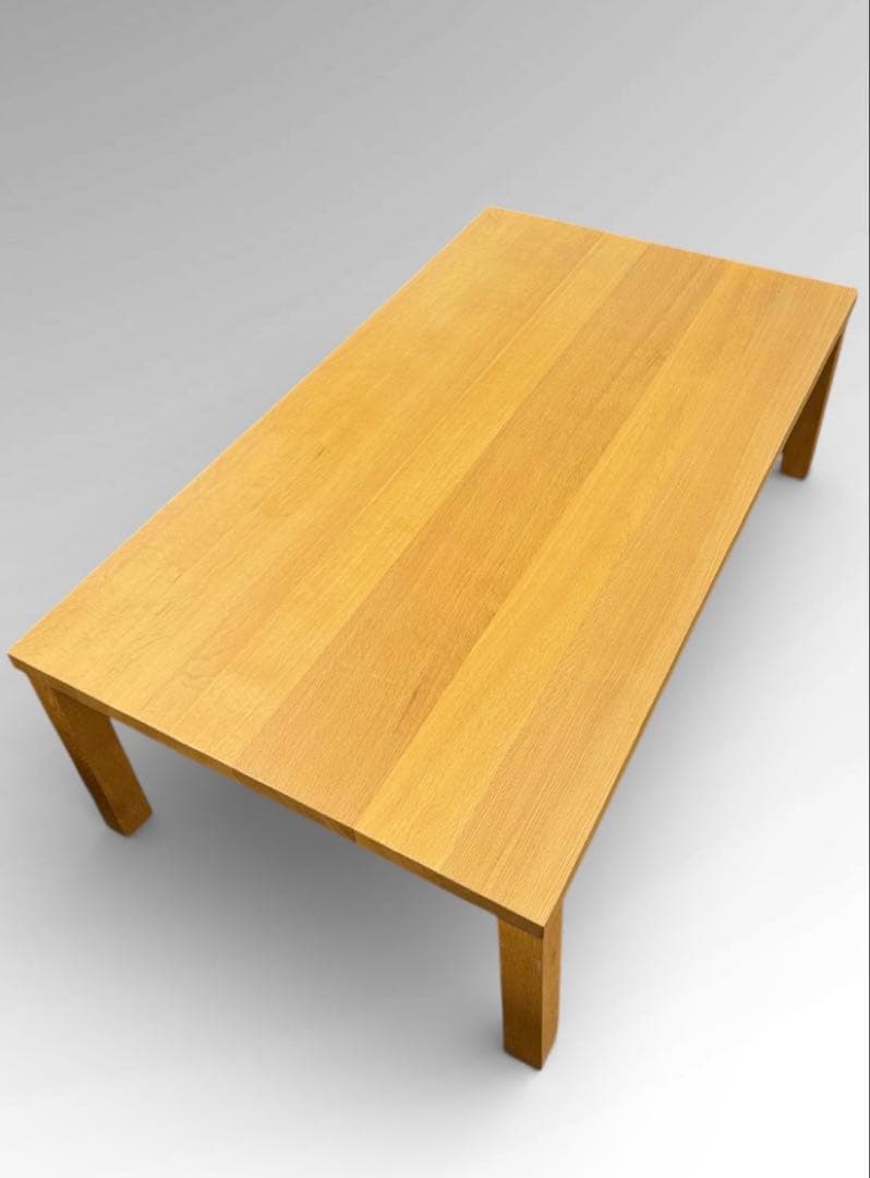 美品 柏木工 センターテーブル ローテーブル ナチュラル オーク 無垢材