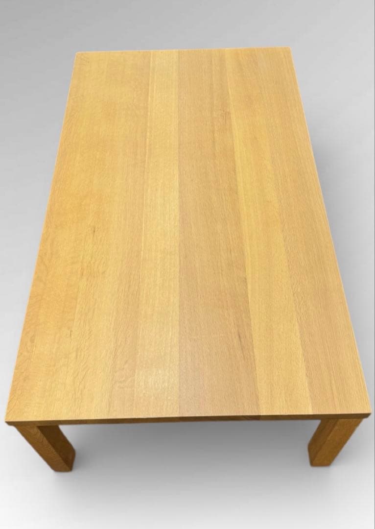 美品 柏木工 センターテーブル ローテーブル ナチュラル オーク 無垢材