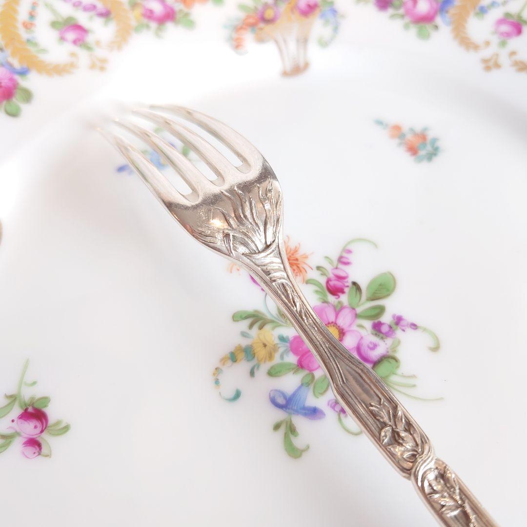 フランス製　純銀　フォーク　アルフォンスデュバン