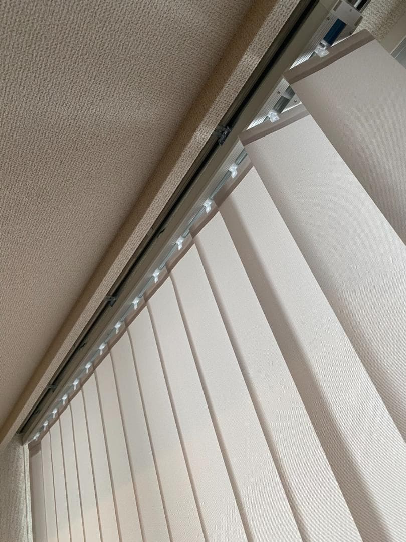 バーチカルブラインド/pearl gray 幅137cm×高さ213cm/新品
