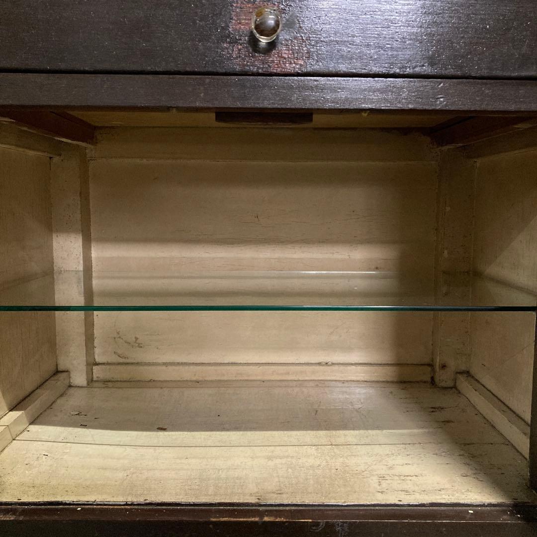 デンタルキャビネット 収納 木製 レトロ ヴィンテージ アンティーク家具