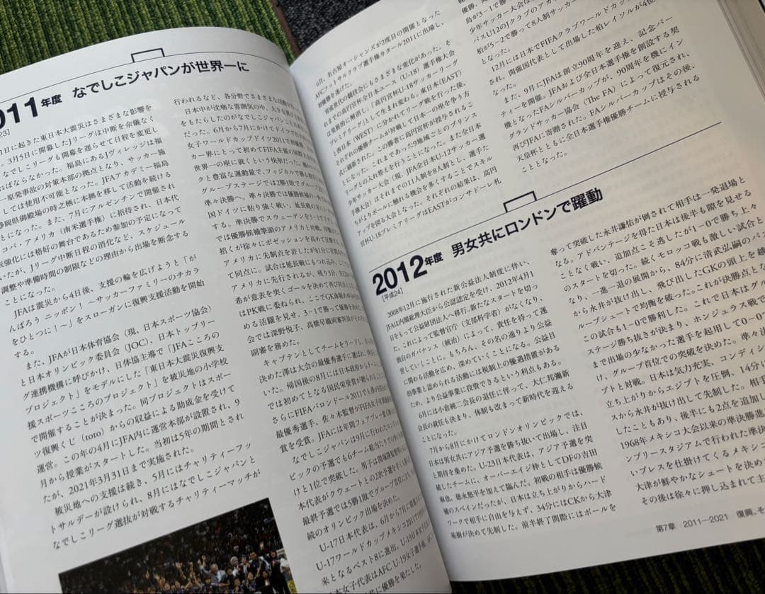 日本サッカー協会　百年史　サッカー日本代表