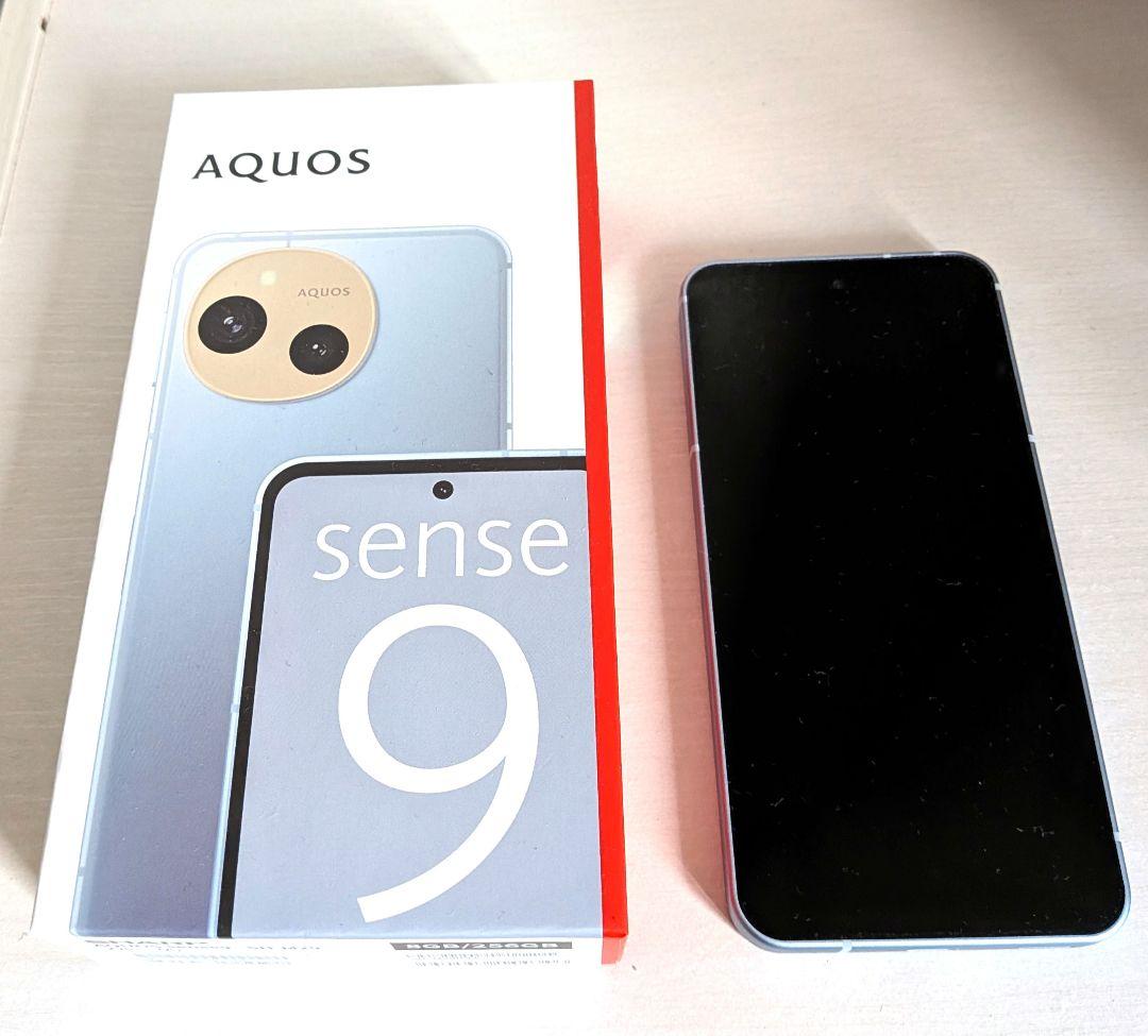 増量モデル.AQUOS sense9 8GB 256GB 人気色