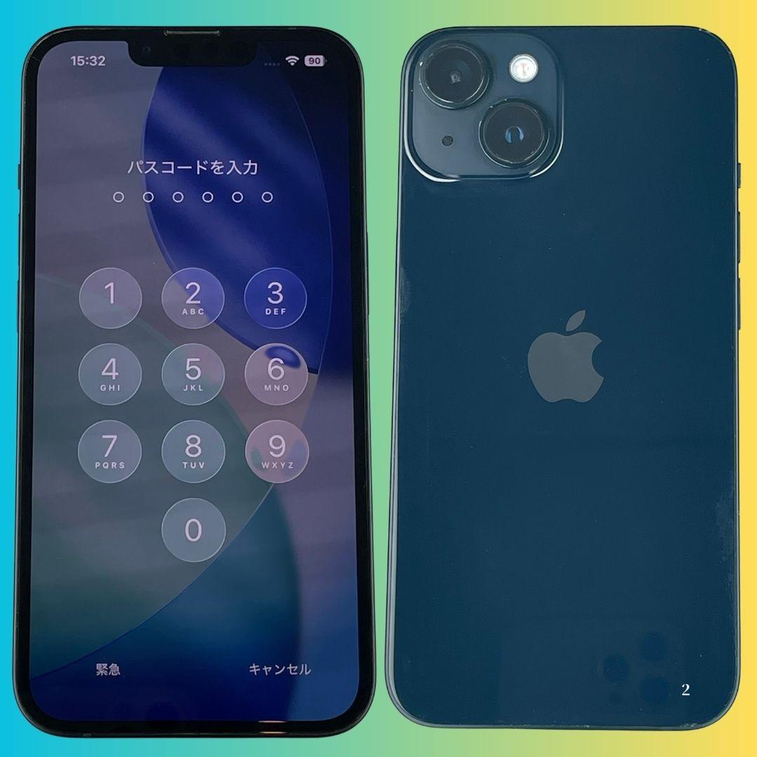 【実用品】iPhone14 256GBミッドナイトバッテリー100％SIMフリー