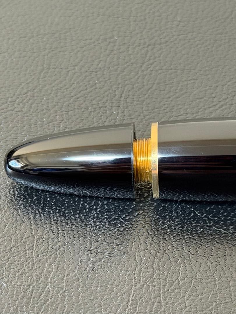 新品未使用　No. 149 西ドイツ製　2段エボナイトペン芯　バイカラー　万年筆