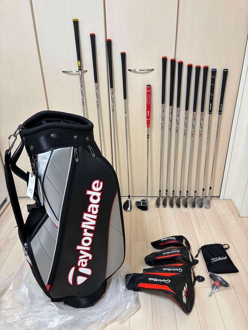 ☆テーラーメイドM6で揃えた超高性能フルセット☆新品キャディバッグ付き☆