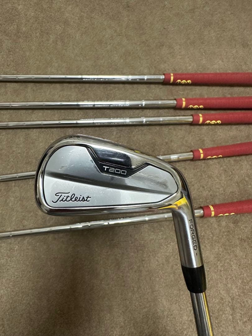 タイトリスト　T200アイアン ６本セット2021モデル