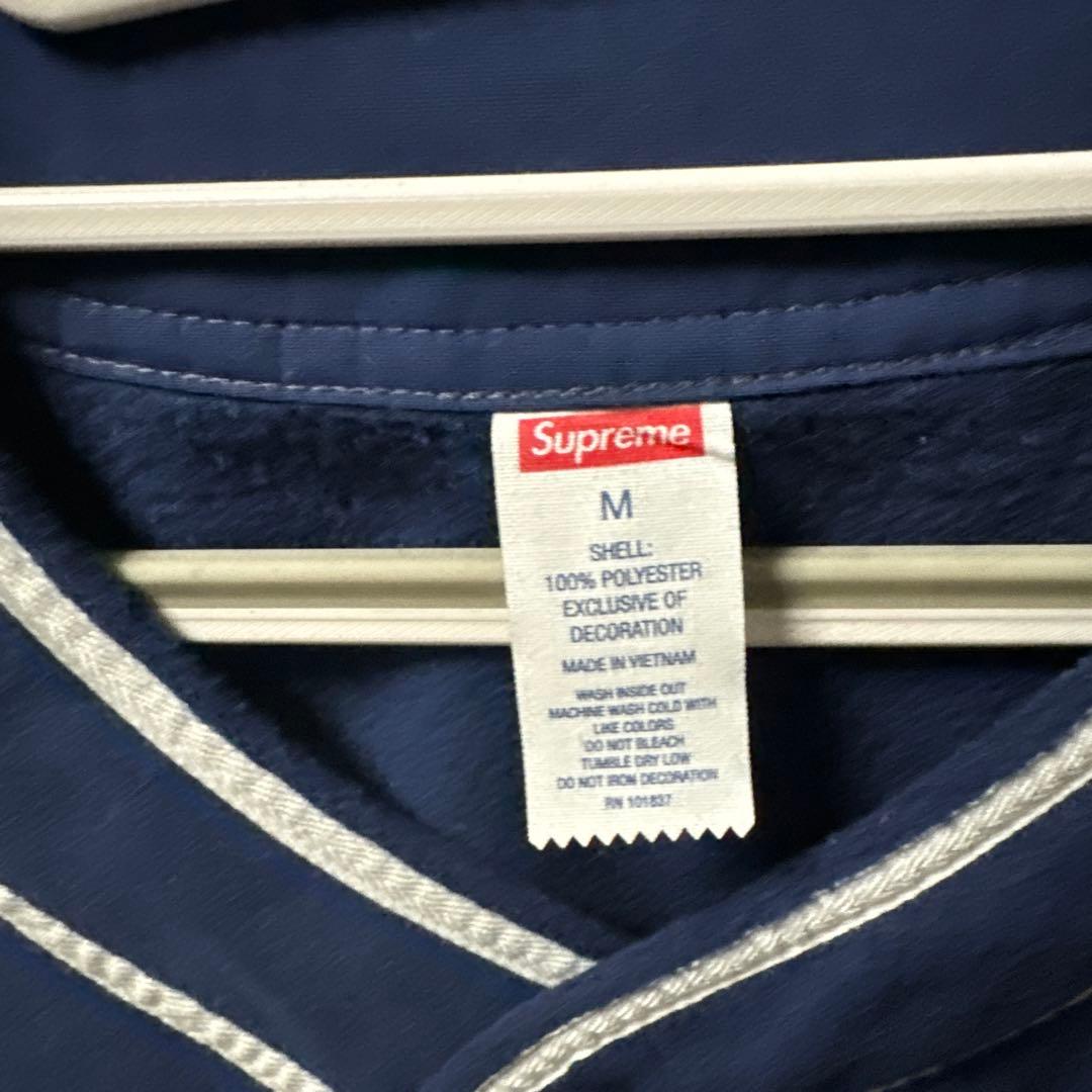 supremeベースボールシャツ　ポーラテック