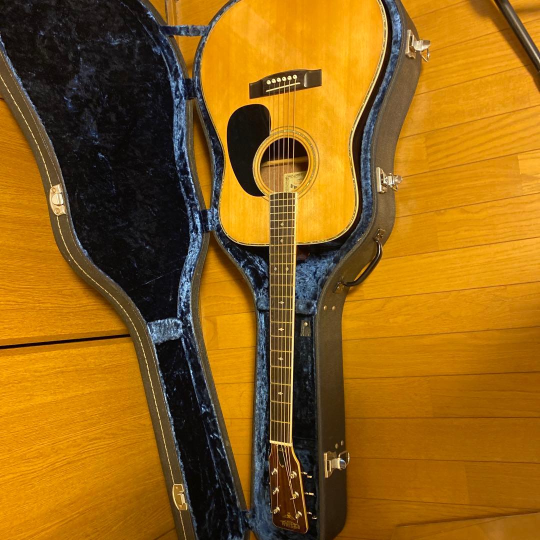 ハカランダ、古賀ギター、バードケース、ピックアップ付き、ビンテージ稼働品