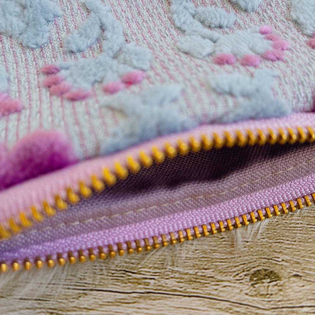 007 ジョリーフルール もふもふノスタルジア 巾着トートバッグ＆ポーチ