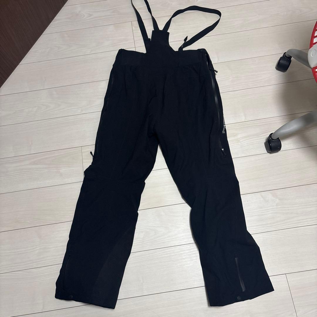 【美品】ブラック スキーウェア モンベル