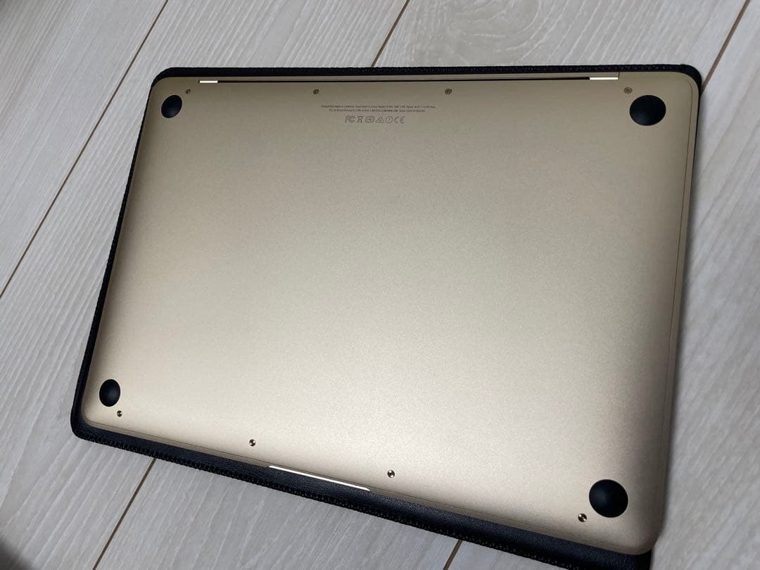 【美品】MacBook 12インチ MK4M2J/Aゴールド 本体