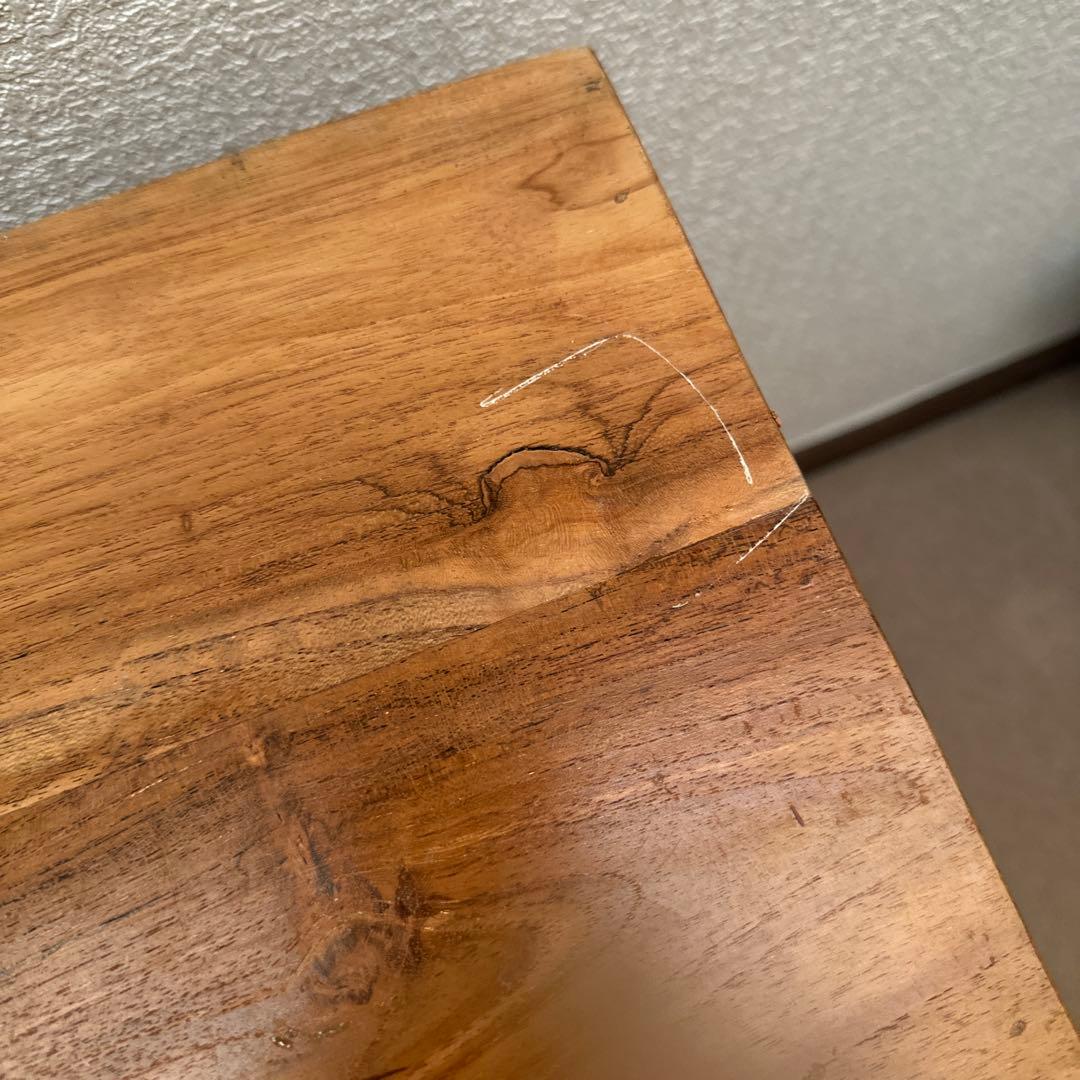 ナチュラルウッド サイドテーブル