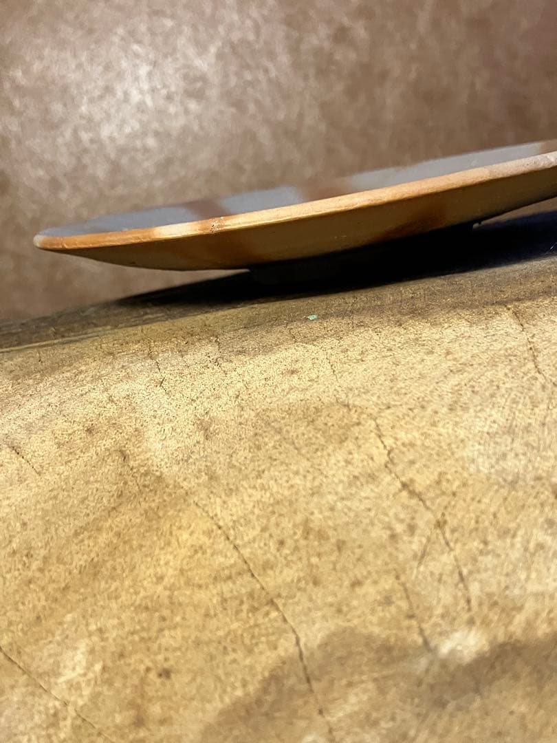 備前　緋襷（ひだすき）　窯変皿 5枚セット