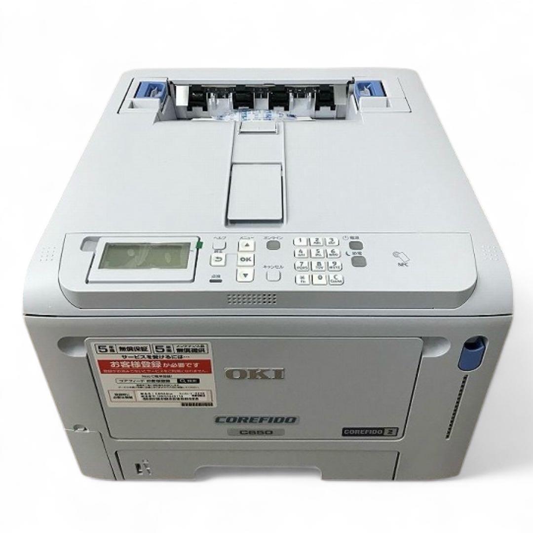 【未使用】OKI A4カラーLEDプリンター C650dnw