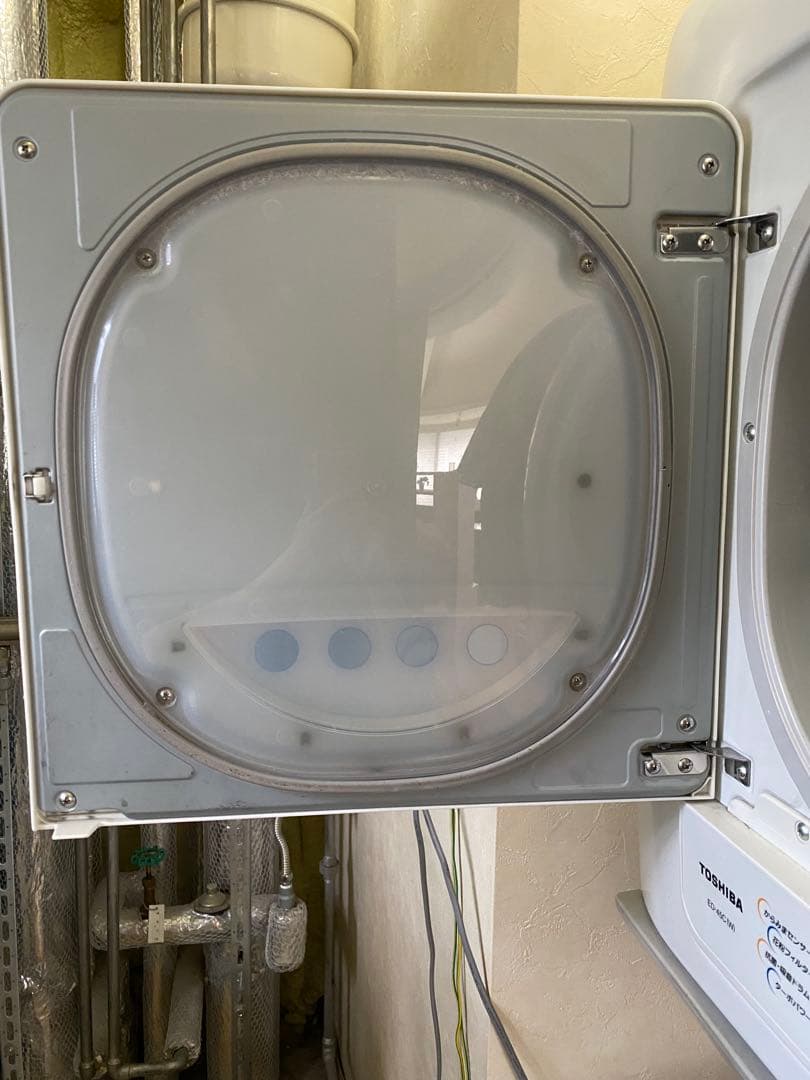 [送料無料]TOSHIBA 電気式乾燥機 ホワイトED-45C 2016年製