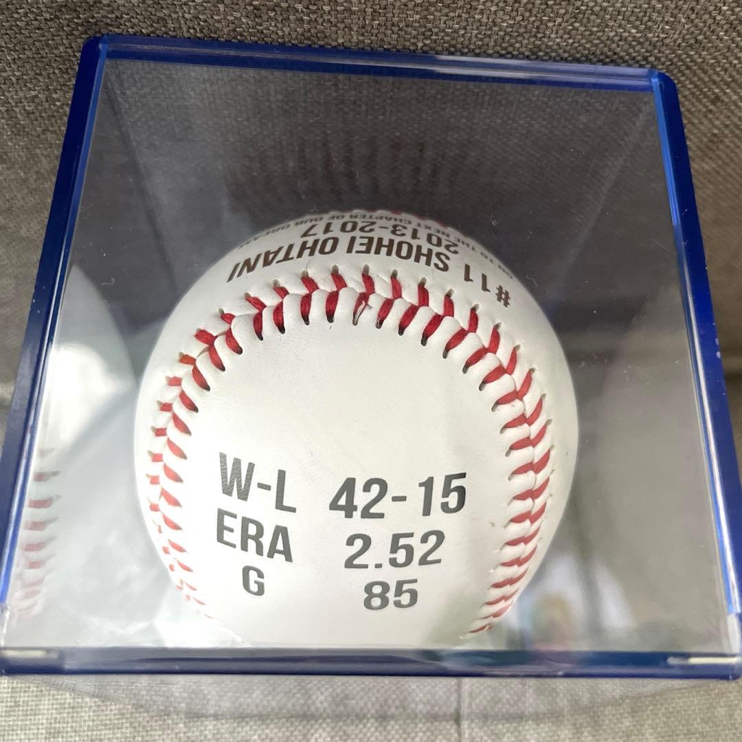 大谷翔平 メジャー挑戦記念ボール ファイターズ #11 FIGHTERS