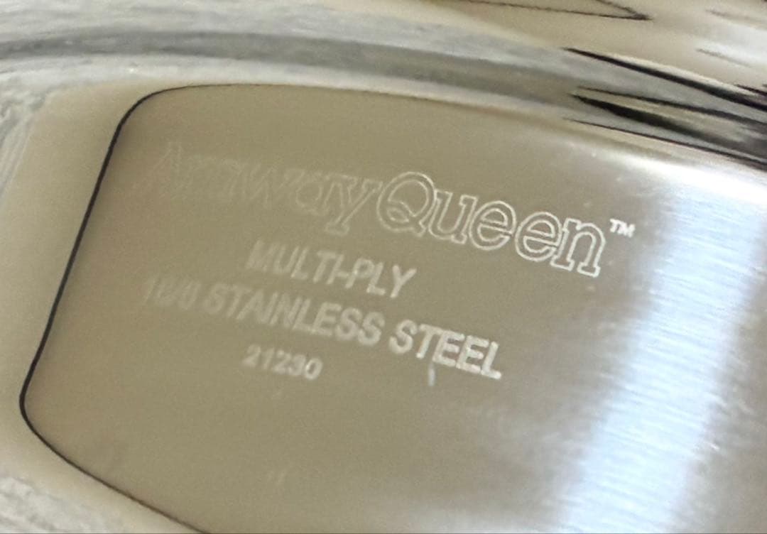 【美品】Amway Queen 大フライパン 7層 高級ステンレス 現行品