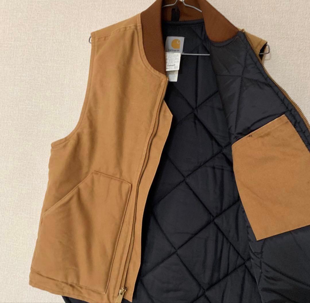 Carhartt カーハート ベスト ブラウン サイズM