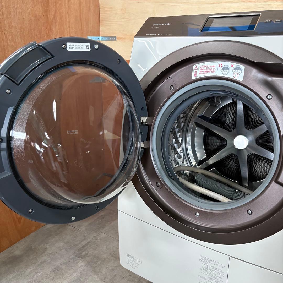 一都三県限定　配送設置無料　ドラム式洗濯乾燥機　Panasonic 11kg