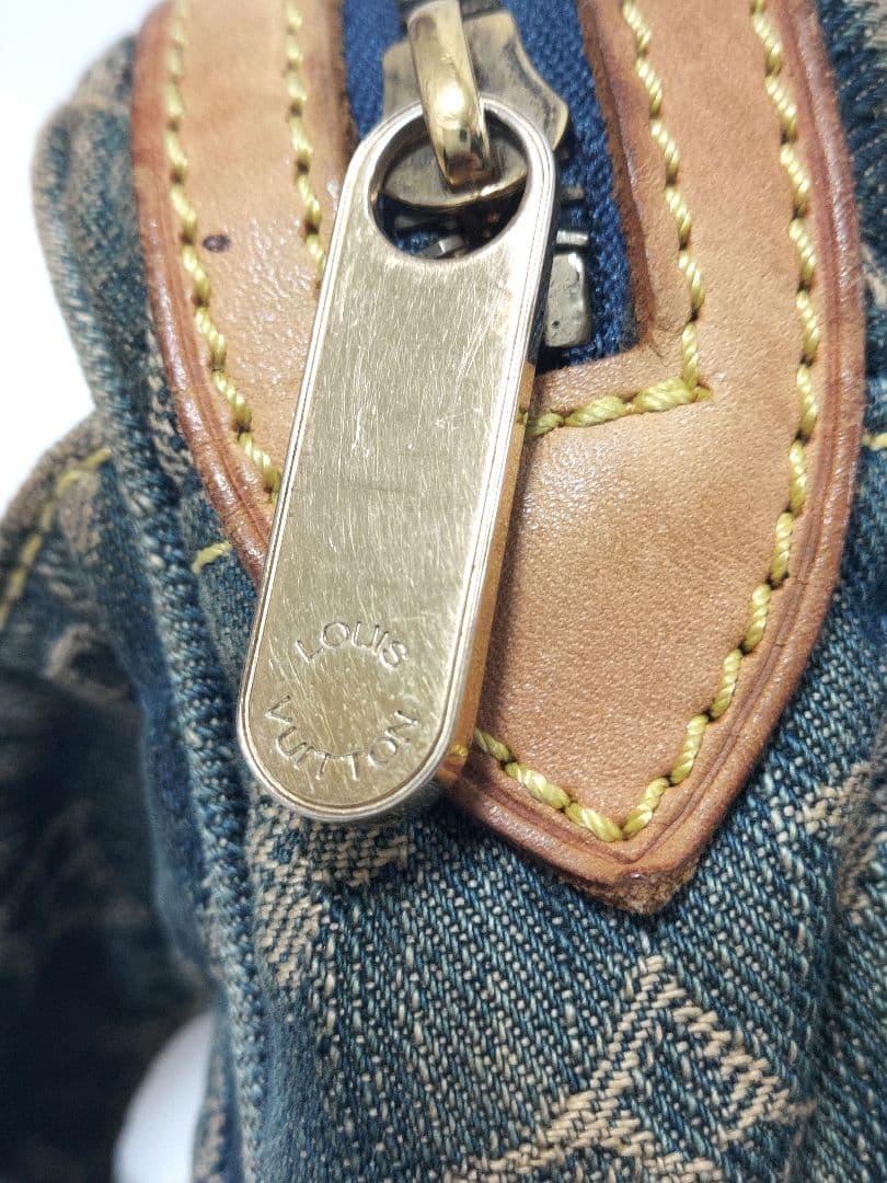 状態良好 デニム ボディバッグ バムバッグ ウエストバッグ ウエストポーチ 希少