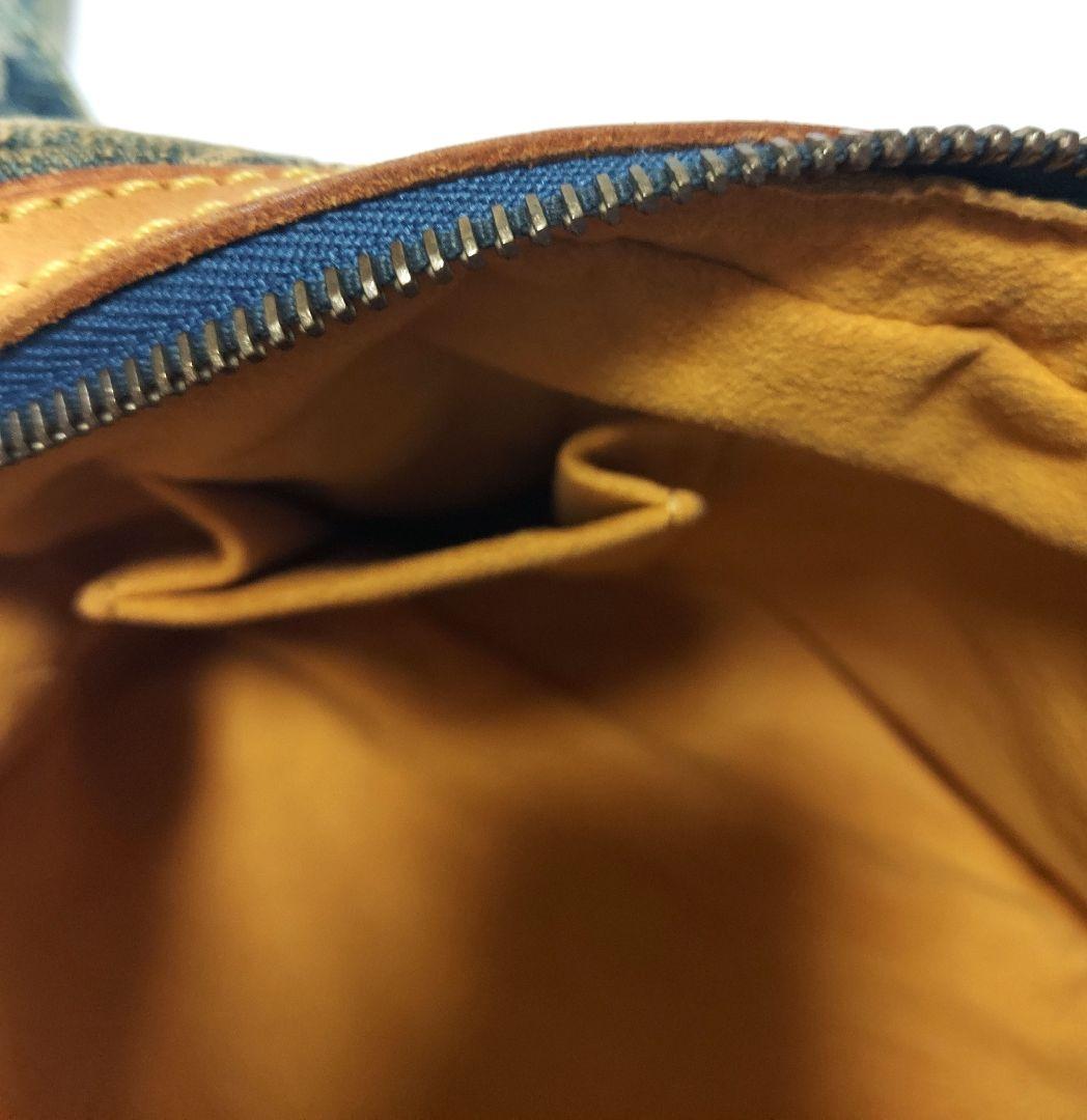 状態良好 デニム ボディバッグ バムバッグ ウエストバッグ ウエストポーチ 希少