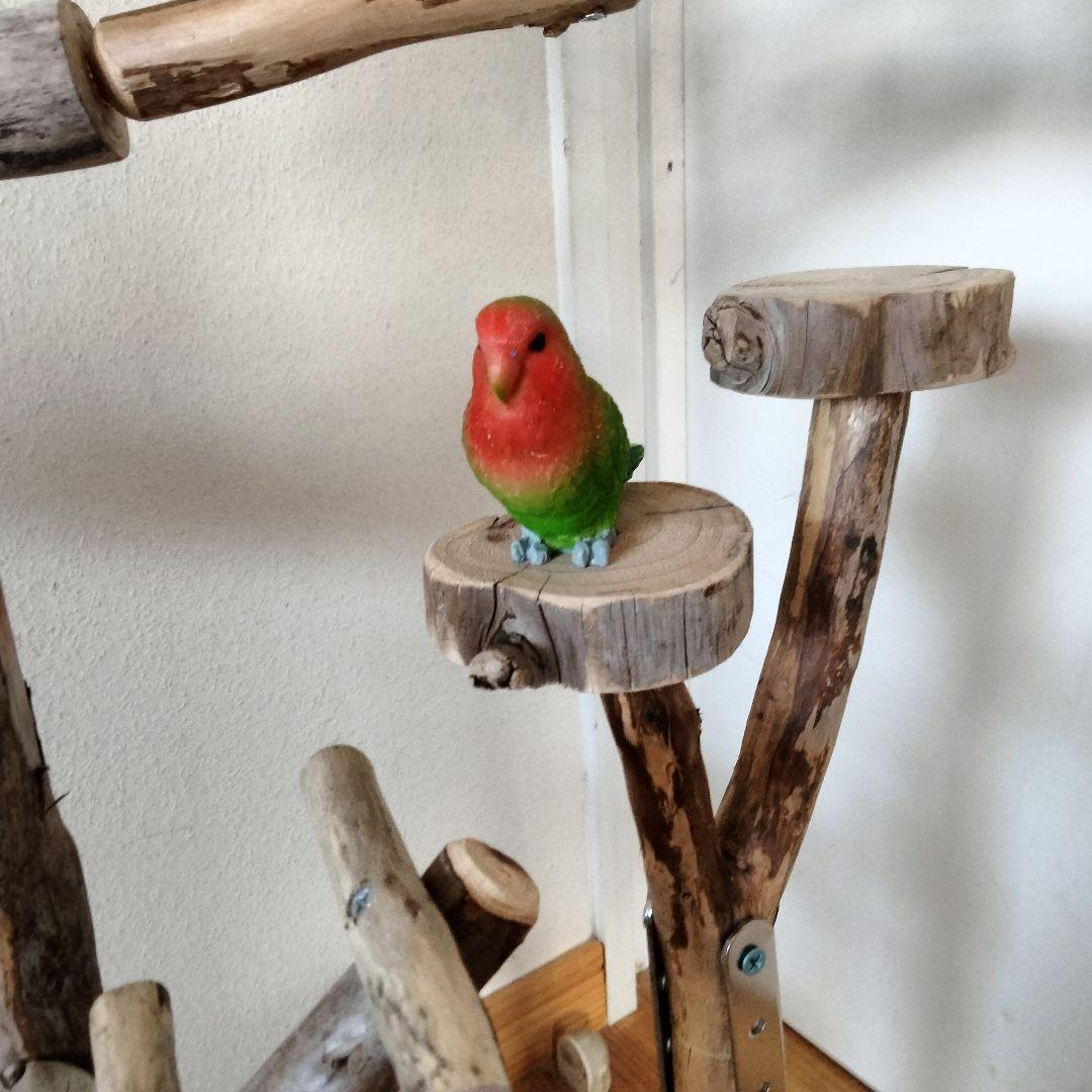 バードアスレチックジム㊼ 天然木 自然木 流木 止まり木 インコ