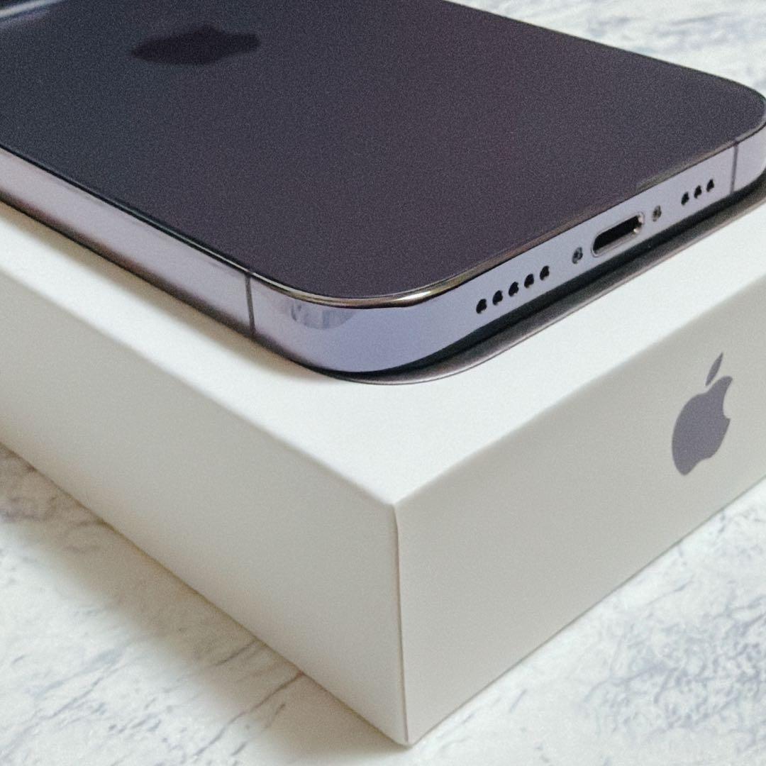 iPhone 14 pro 256GB ディープパープル SIMロックなし