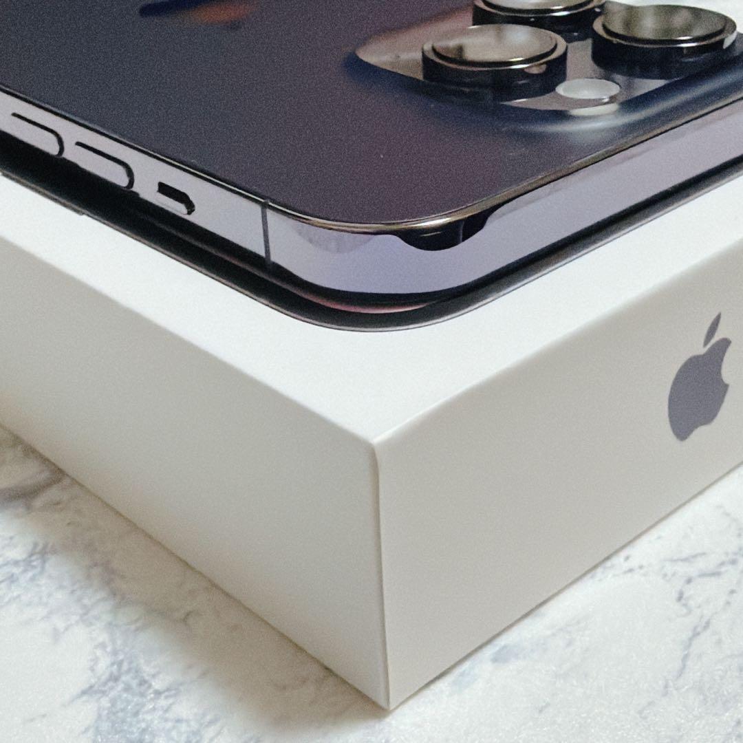 iPhone 14 pro 256GB ディープパープル SIMロックなし