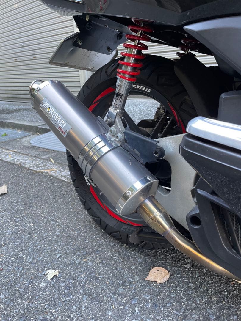 【美品】MORIWAKI JF56 フルエキゾーストマフラー モリワキ