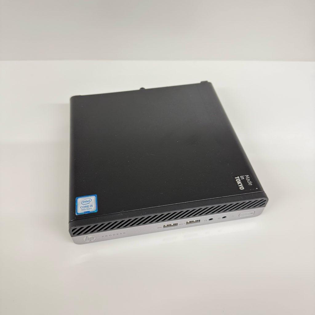 ●小型PC●HP ProDesk 400G5 DM i5 16GB Win11