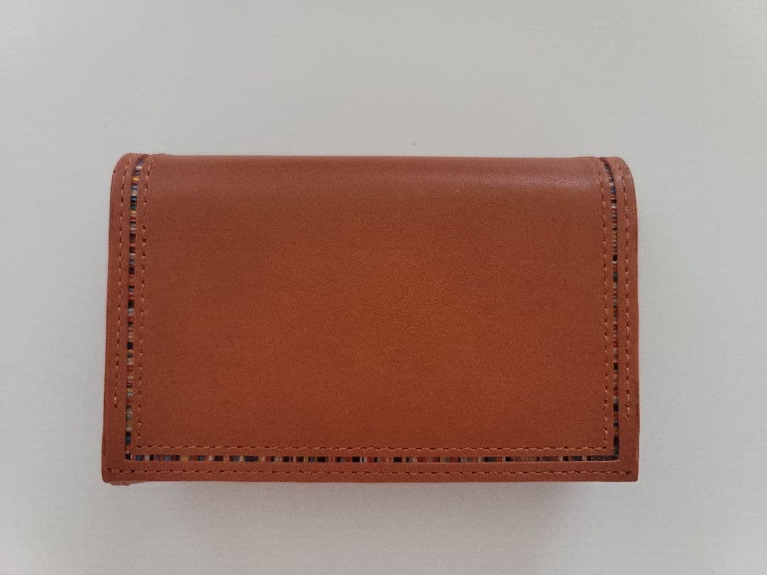 <新品*未使用> Paul Smith ブラウンレザー 名刺入れ 箱あり