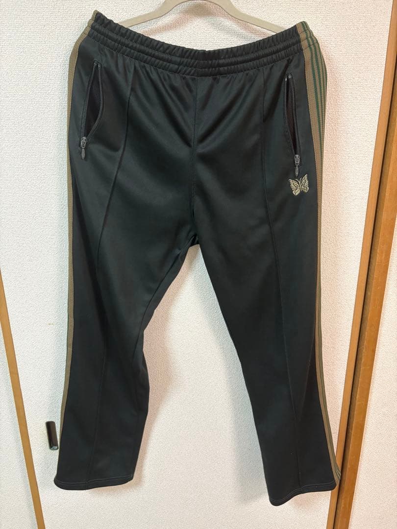 【超美品】　【希少】　needles ダークグリーン　トラックパンツ