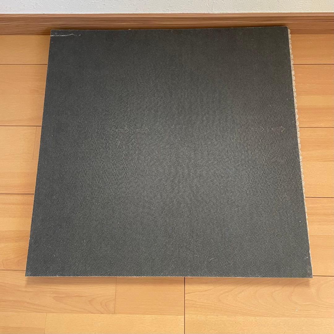 静床ライト 10枚 防音 ラグ タイルカーペット①　シープホワイト