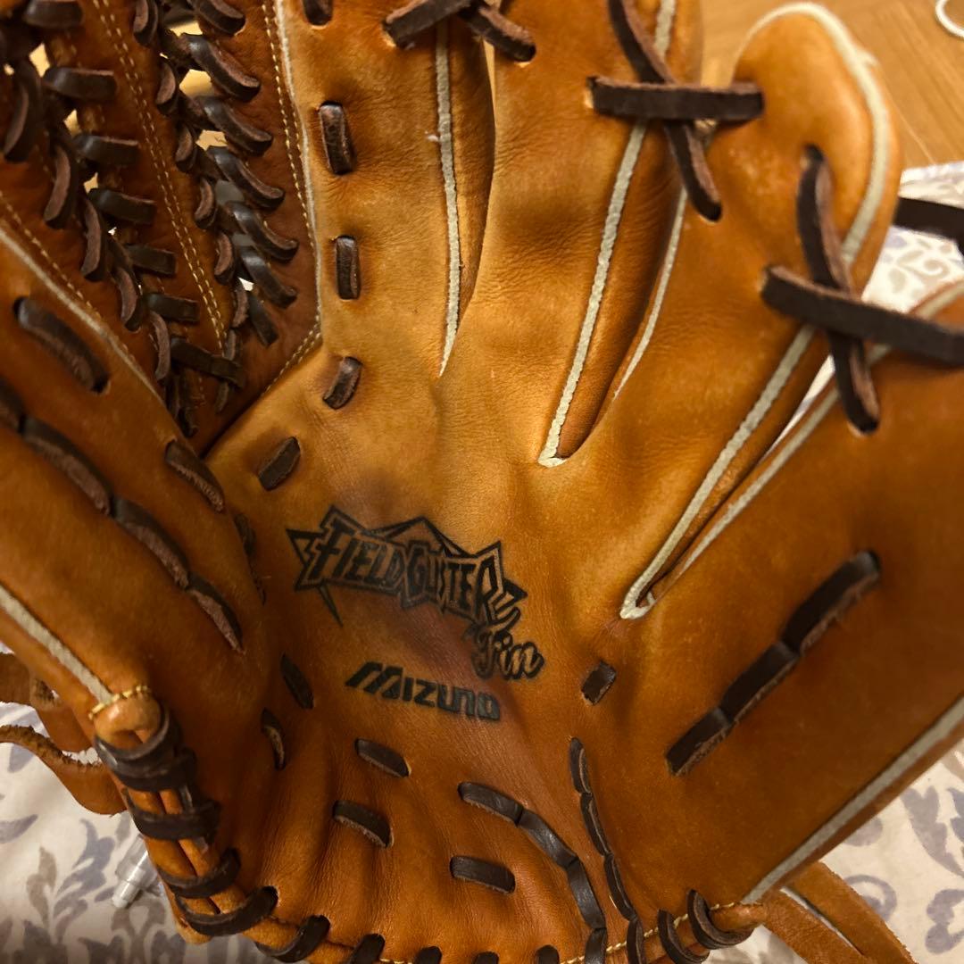 Mizuno Field Fighter 軟式グローブ ブラウン