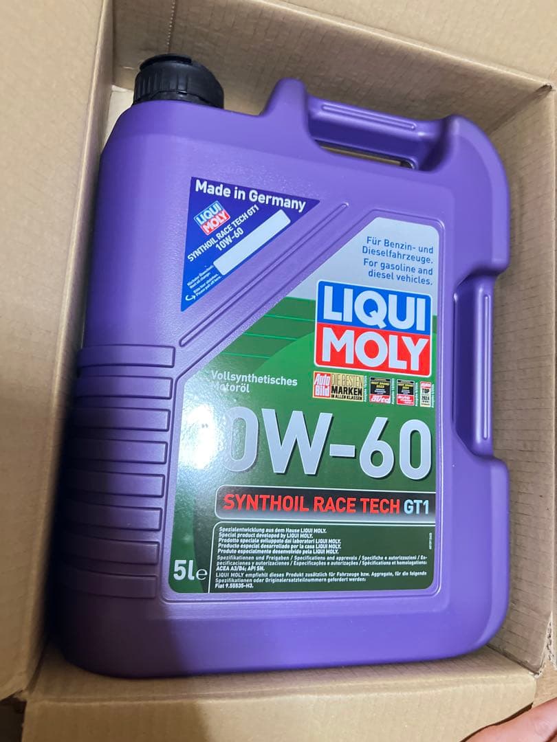 エンジンオイル シンゾイル レーステックGT1 10W60 5L