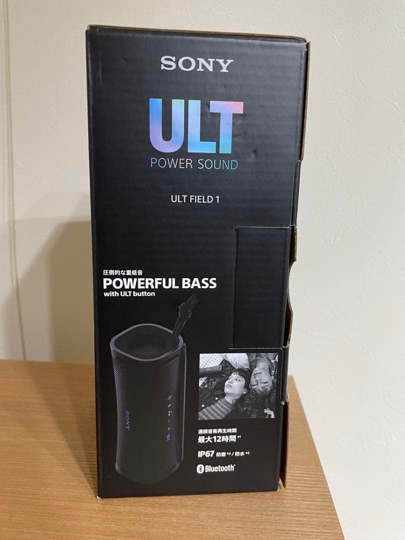 【新品】SONY ULT FIELD 1 ワイヤレス スピーカー ブラック
