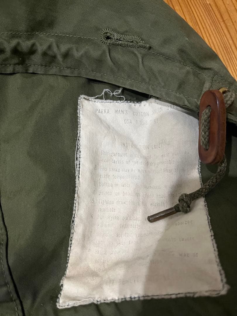 米軍 実物M51 M-51 フィッシュテールパーカー モッズコートS