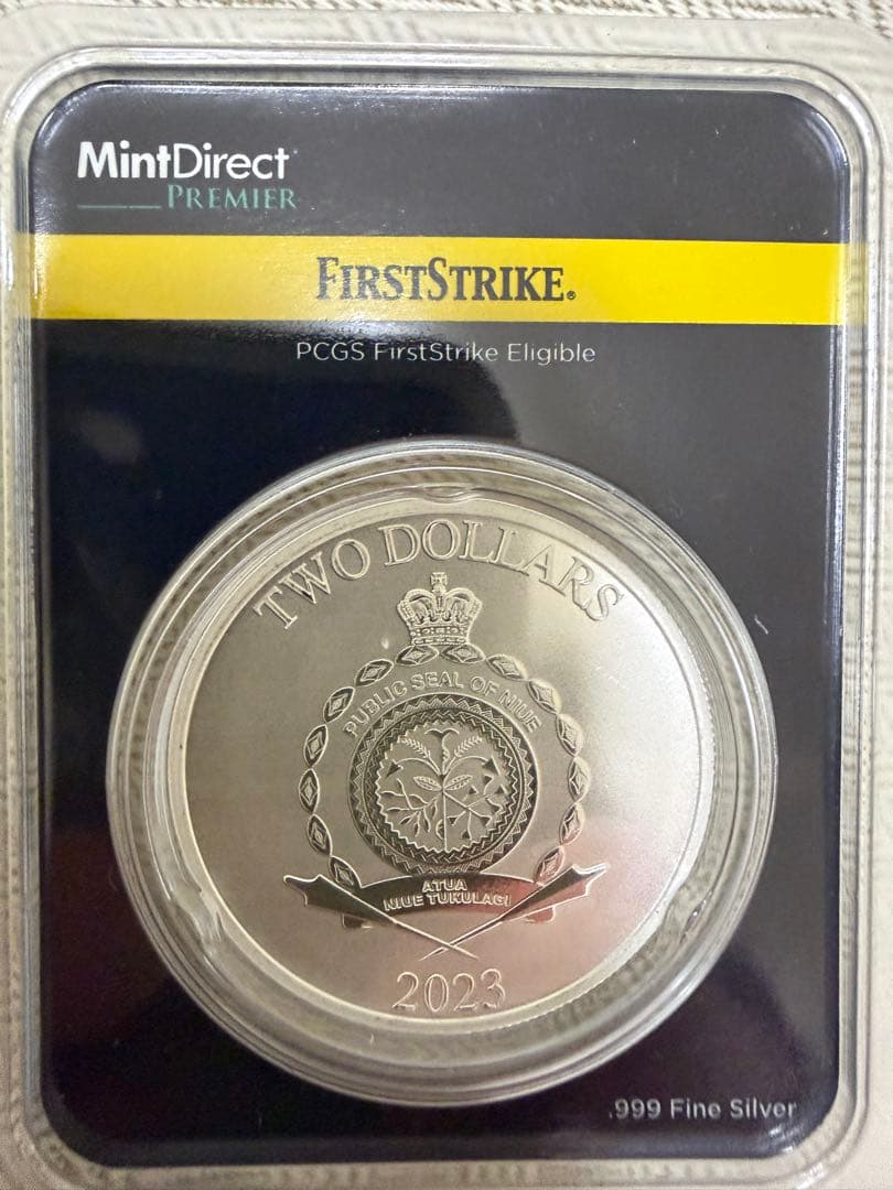 2023 ディズニー ミッキー＆ミニー 純銀1oz First Strike